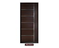 PRST014 - Single solid wood with honeycomb flush interior swing door