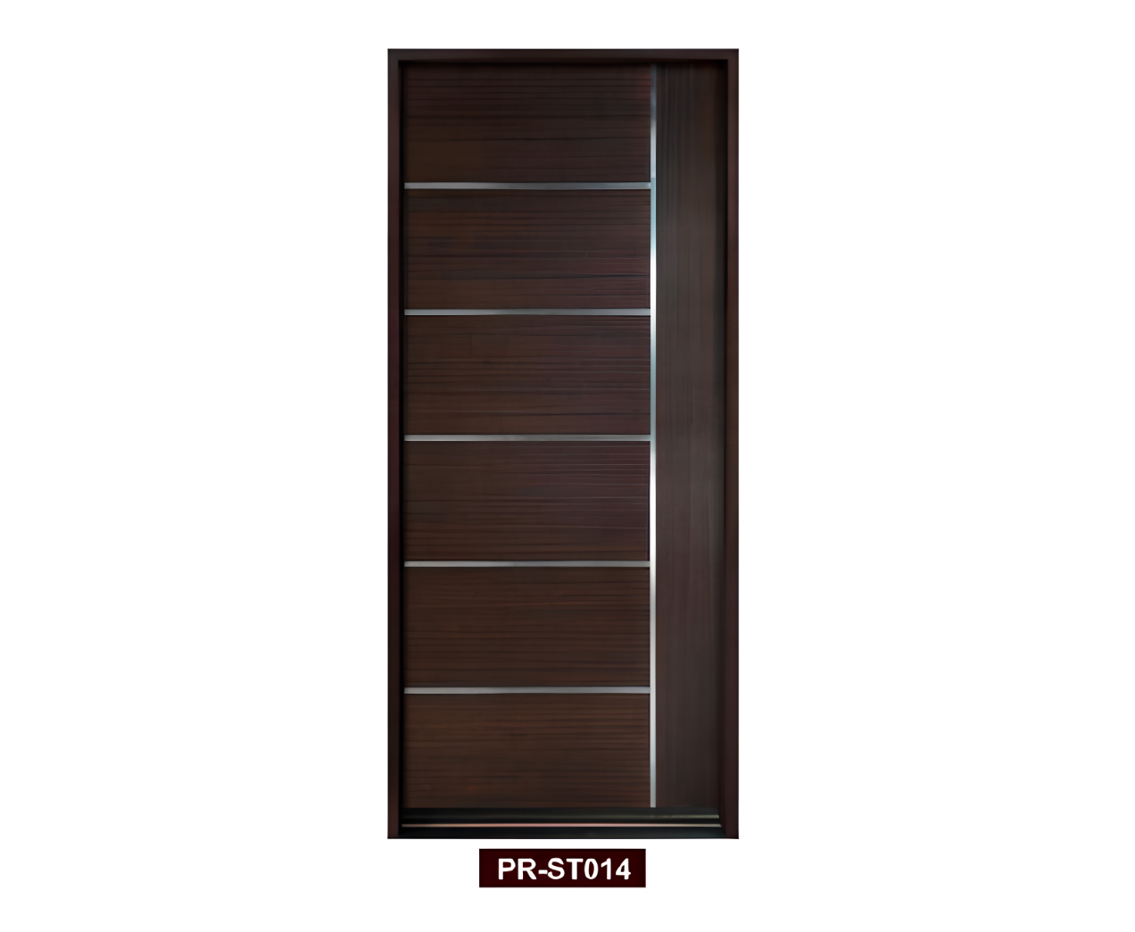 PRST014 - Single solid wood with honeycomb flush interior swing door