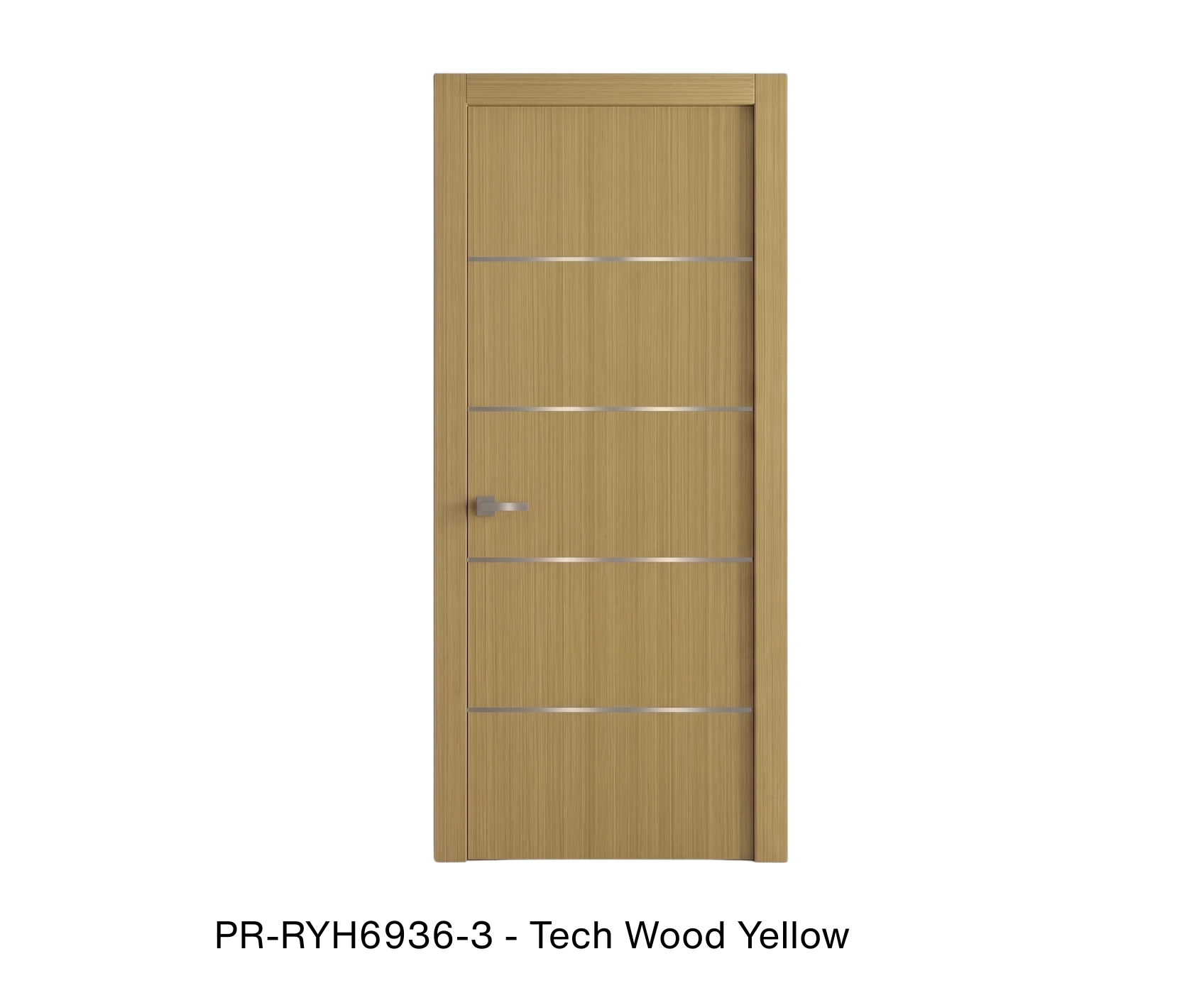 75606 - Single solid wood with honeycomb flush interior swing door