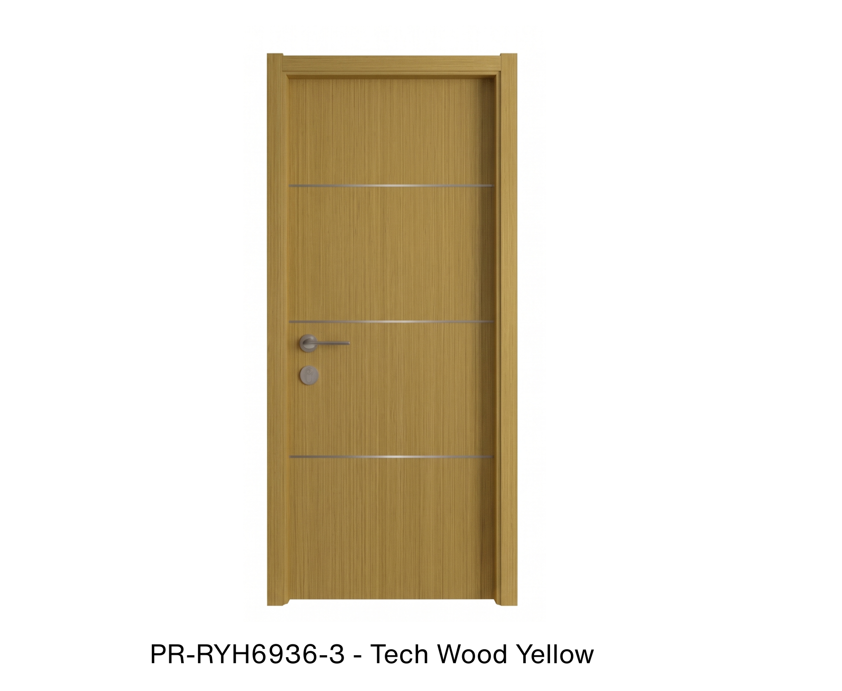PRST008 - Single solid wood with honeycomb flush interior swing door