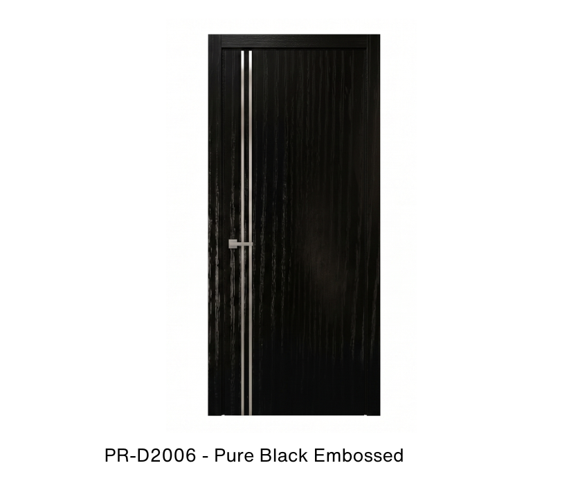 254498 - Single solid wood with honeycomb flush interior swing door