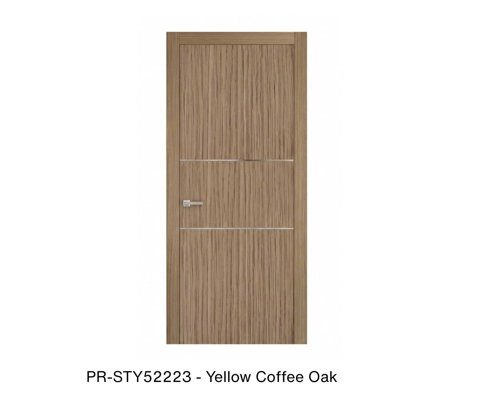 253975 - Single solid wood with honeycomb flush interior swing door