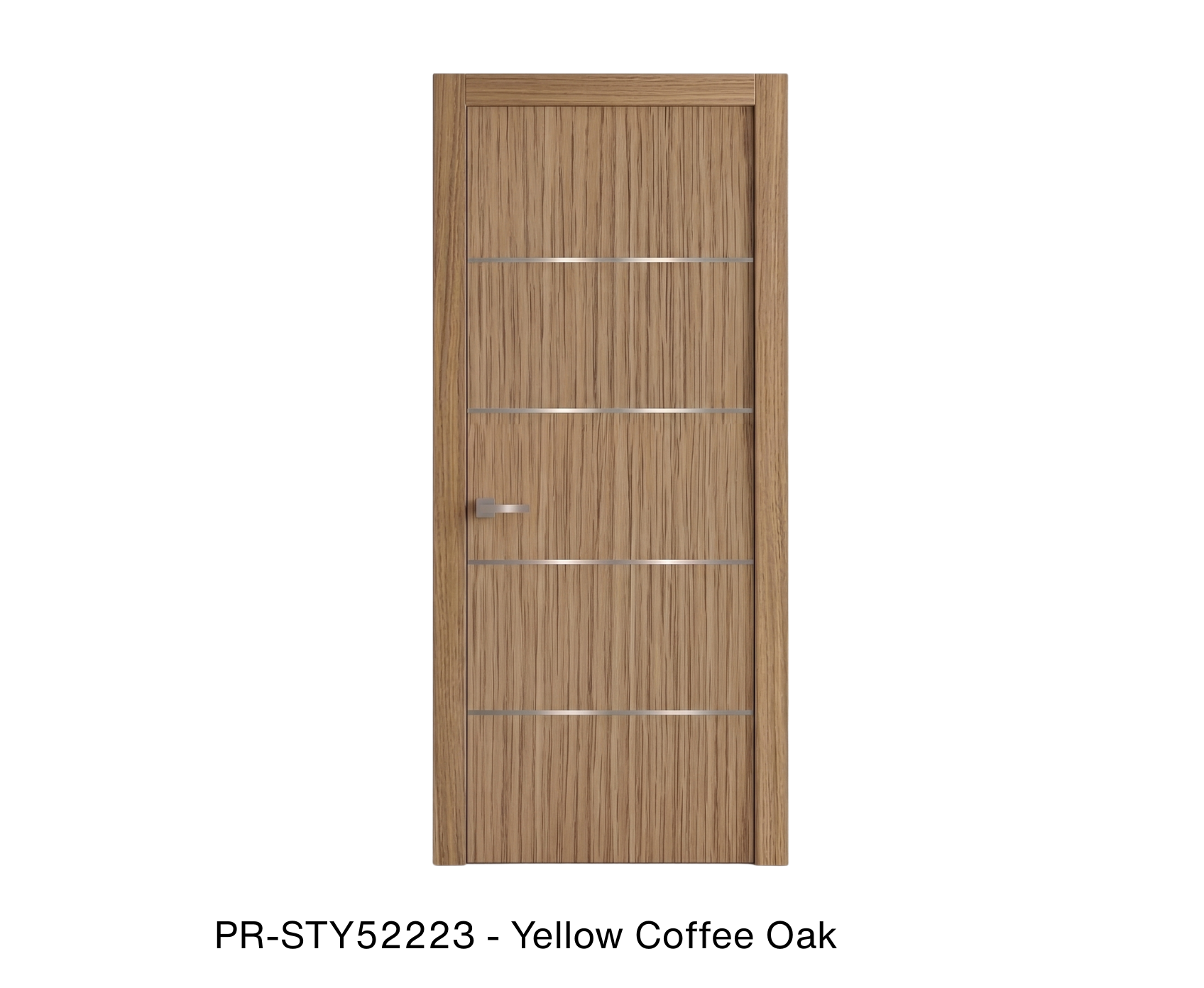 75606 - Single solid wood with honeycomb flush interior swing door