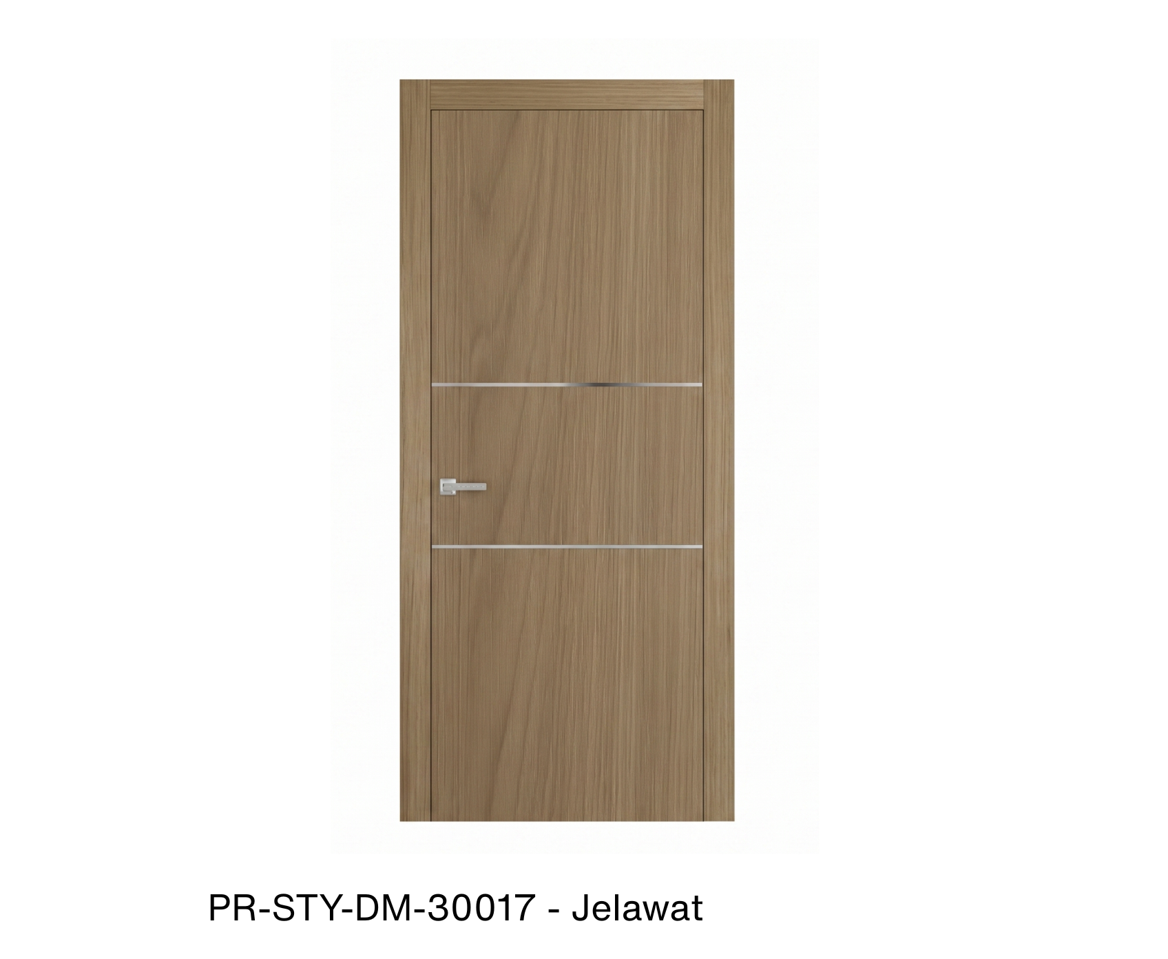 253975 - Single solid wood with honeycomb flush interior swing door