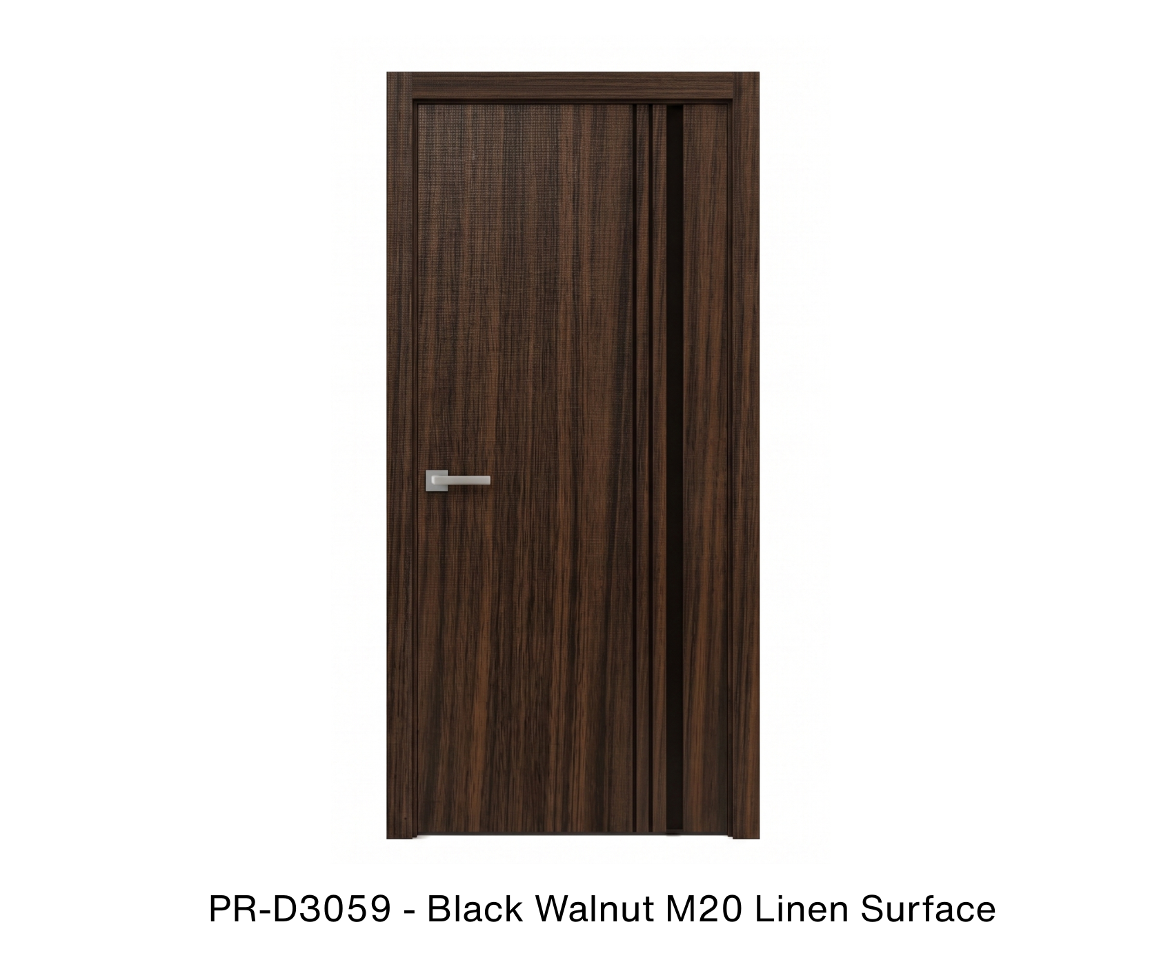261295 - Single solid wood with honeycomb flush interior swing door