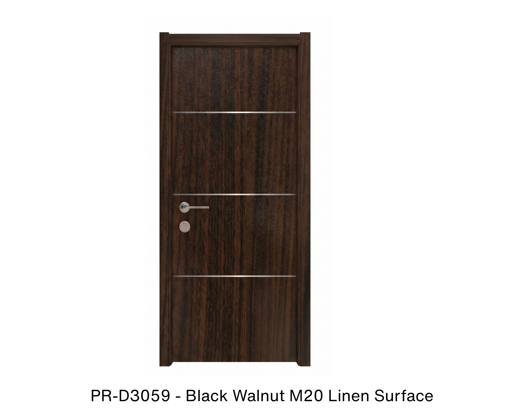 PRST008 - Single solid wood with honeycomb flush interior swing door