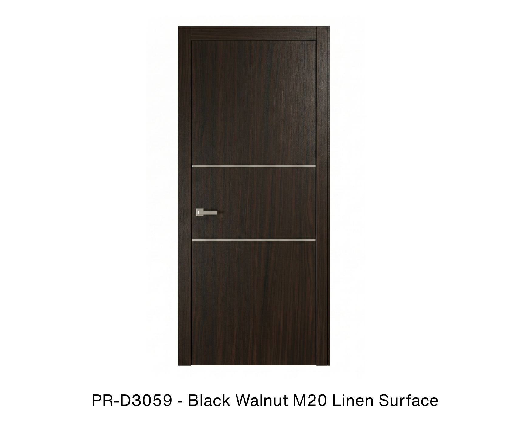 253975 - Single solid wood with honeycomb flush interior swing door