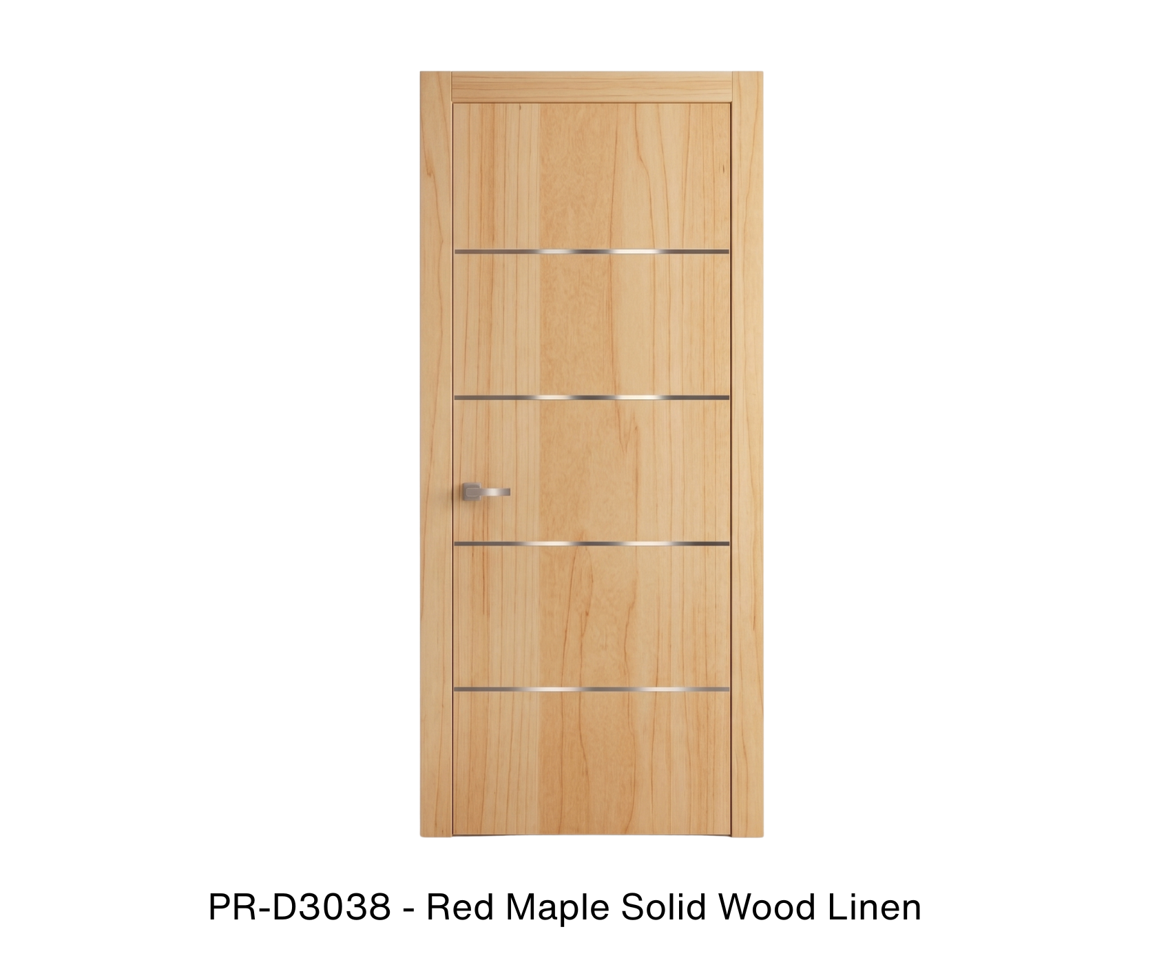 75606 - Single solid wood with honeycomb flush interior swing door