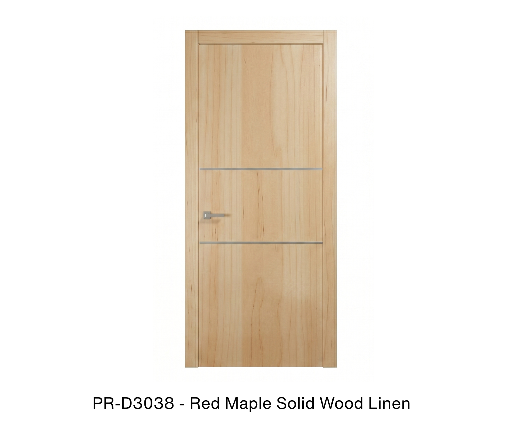 253975 - Single solid wood with honeycomb flush interior swing door