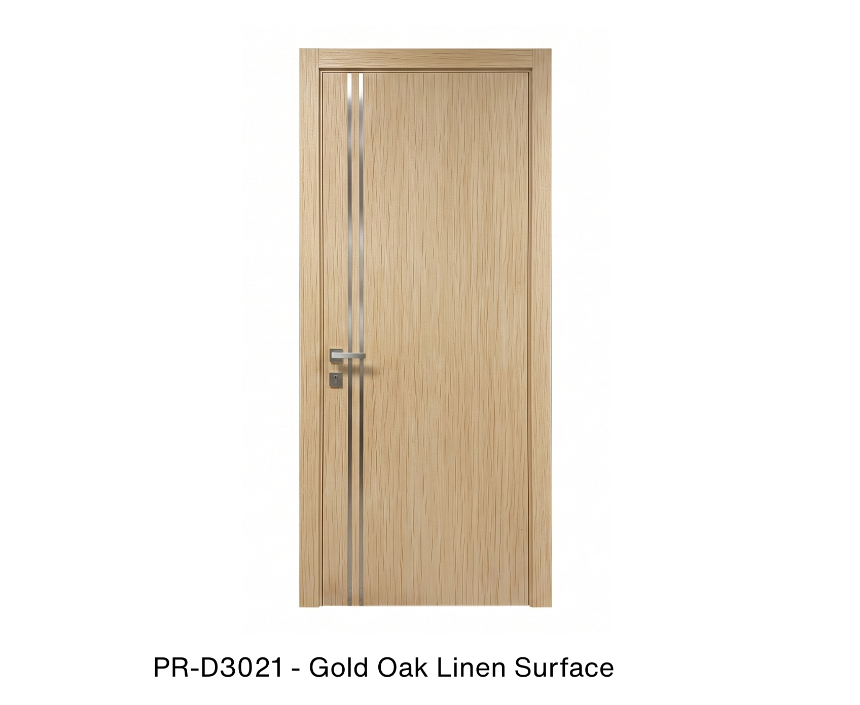 254498 - Single solid wood with honeycomb flush interior swing door