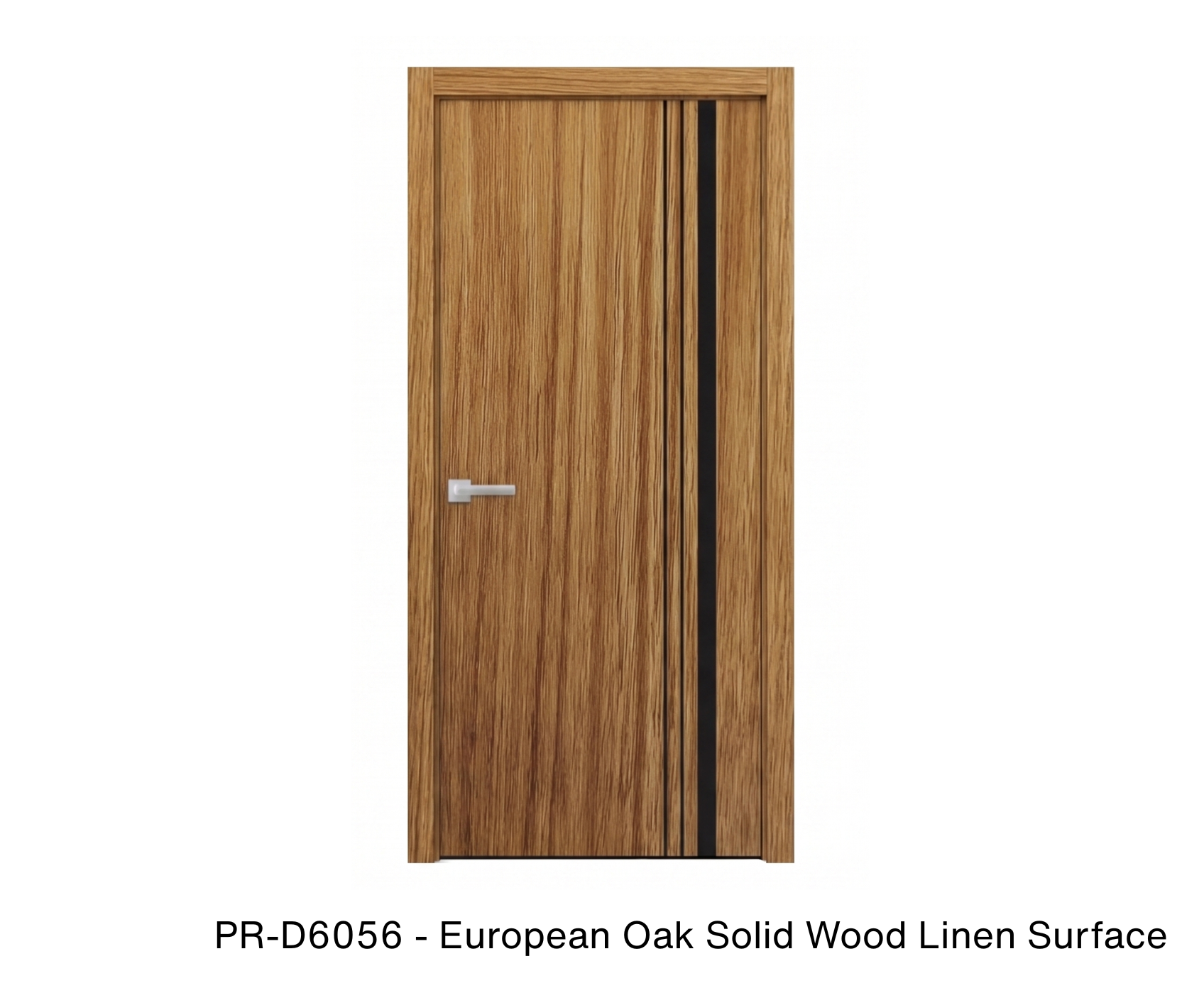 261295 - Single solid wood with honeycomb flush interior swing door