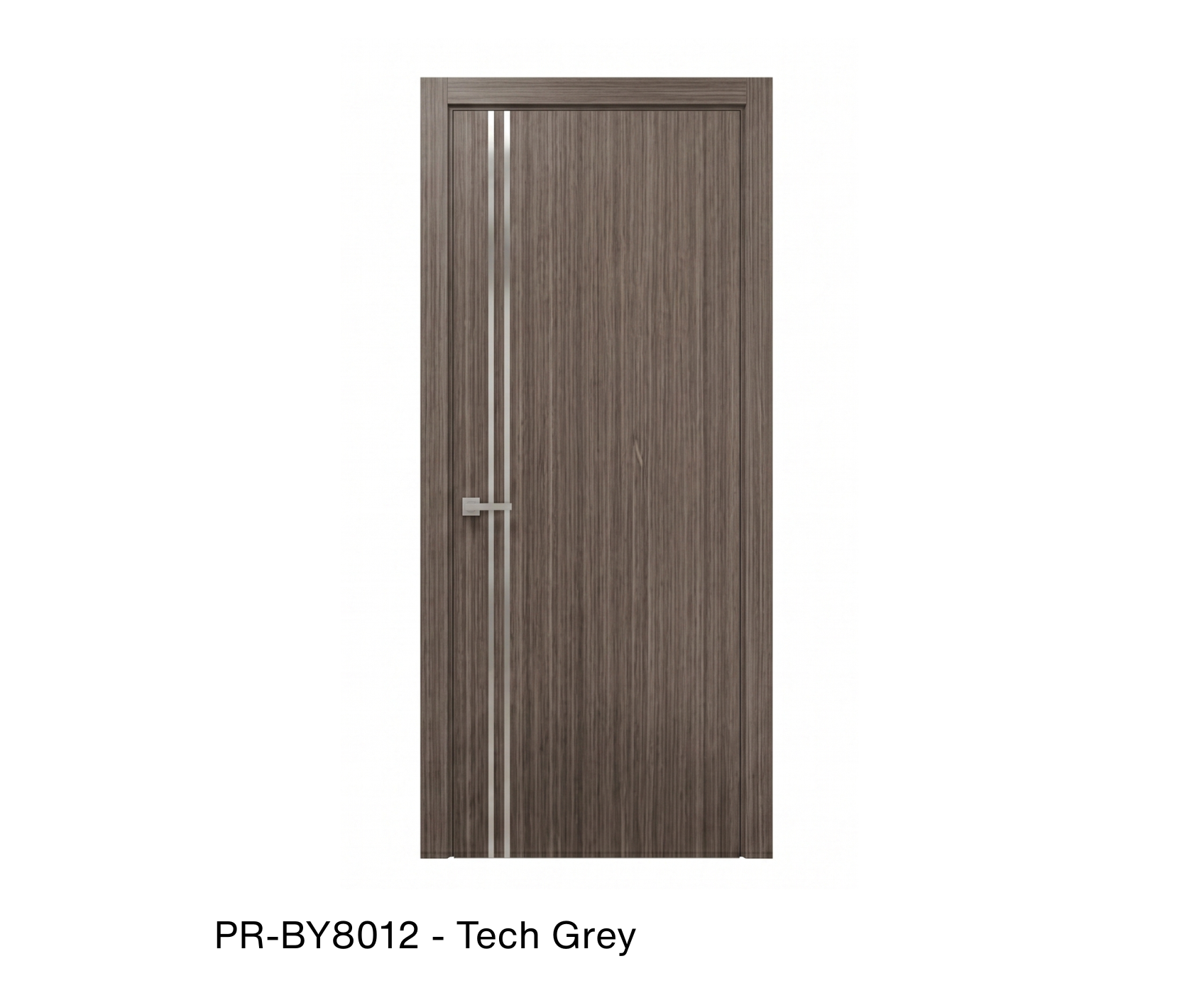 254498 - Single solid wood with honeycomb flush interior swing door