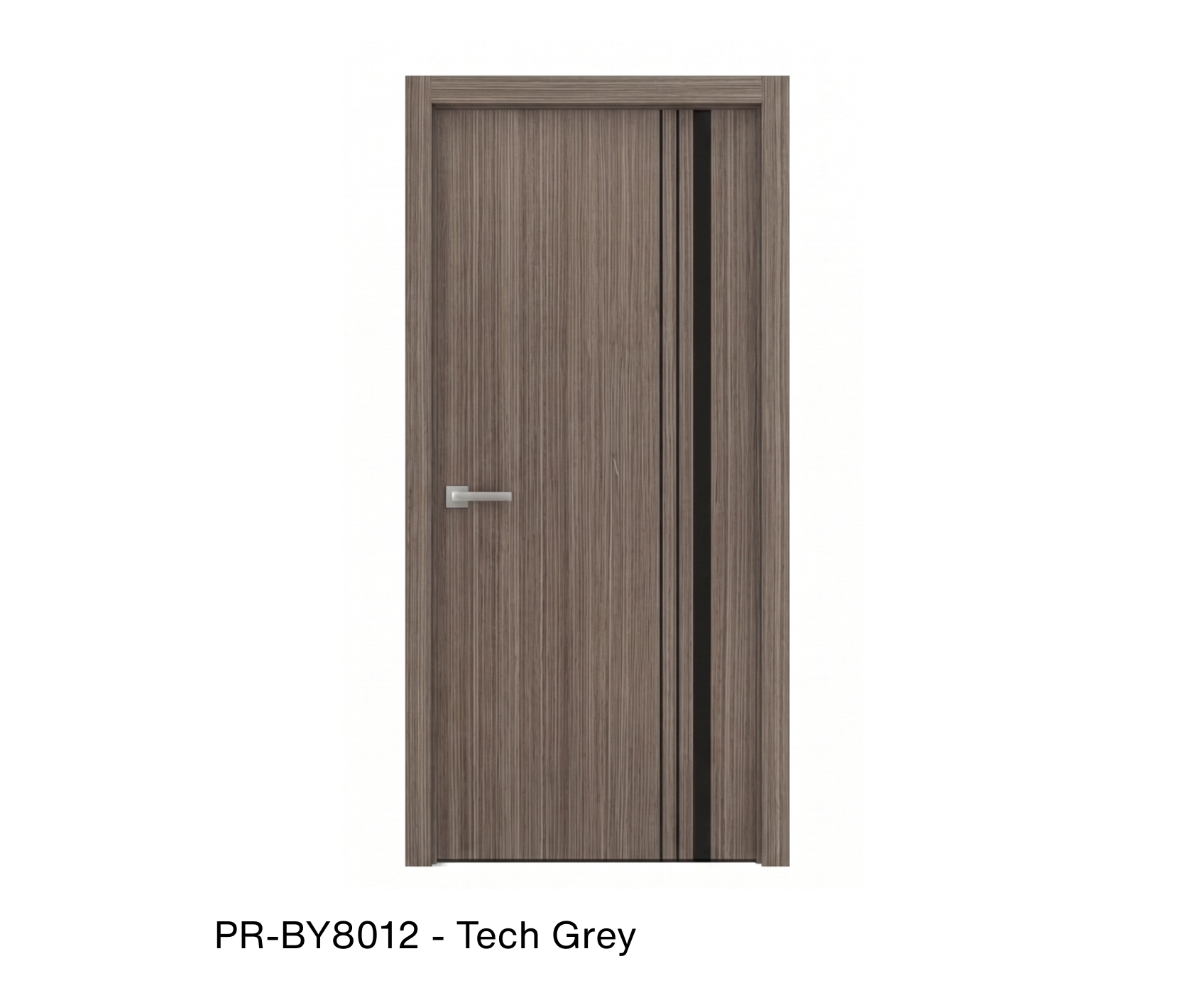 261295 - Single solid wood with honeycomb flush interior swing door