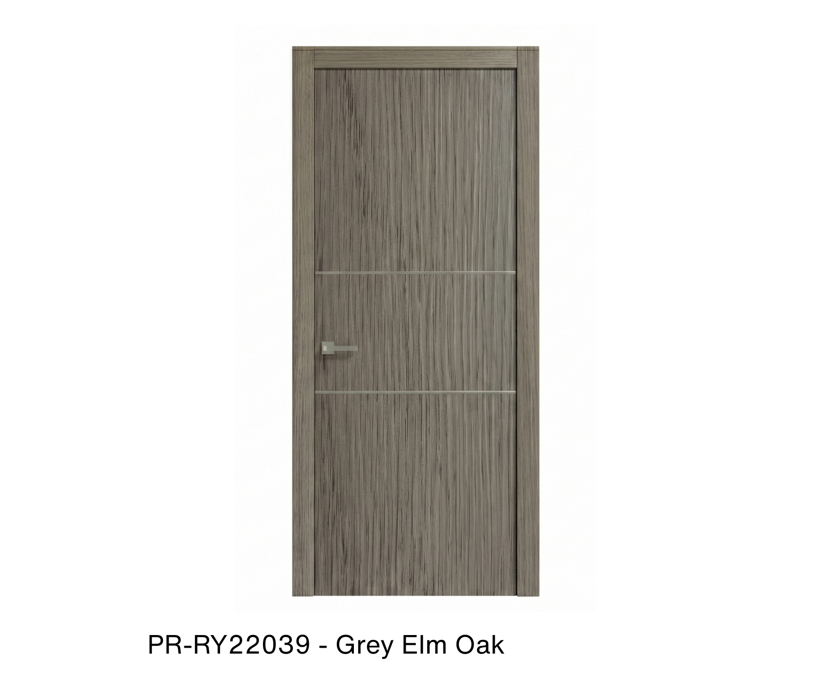 253975 - Single solid wood with honeycomb flush interior swing door