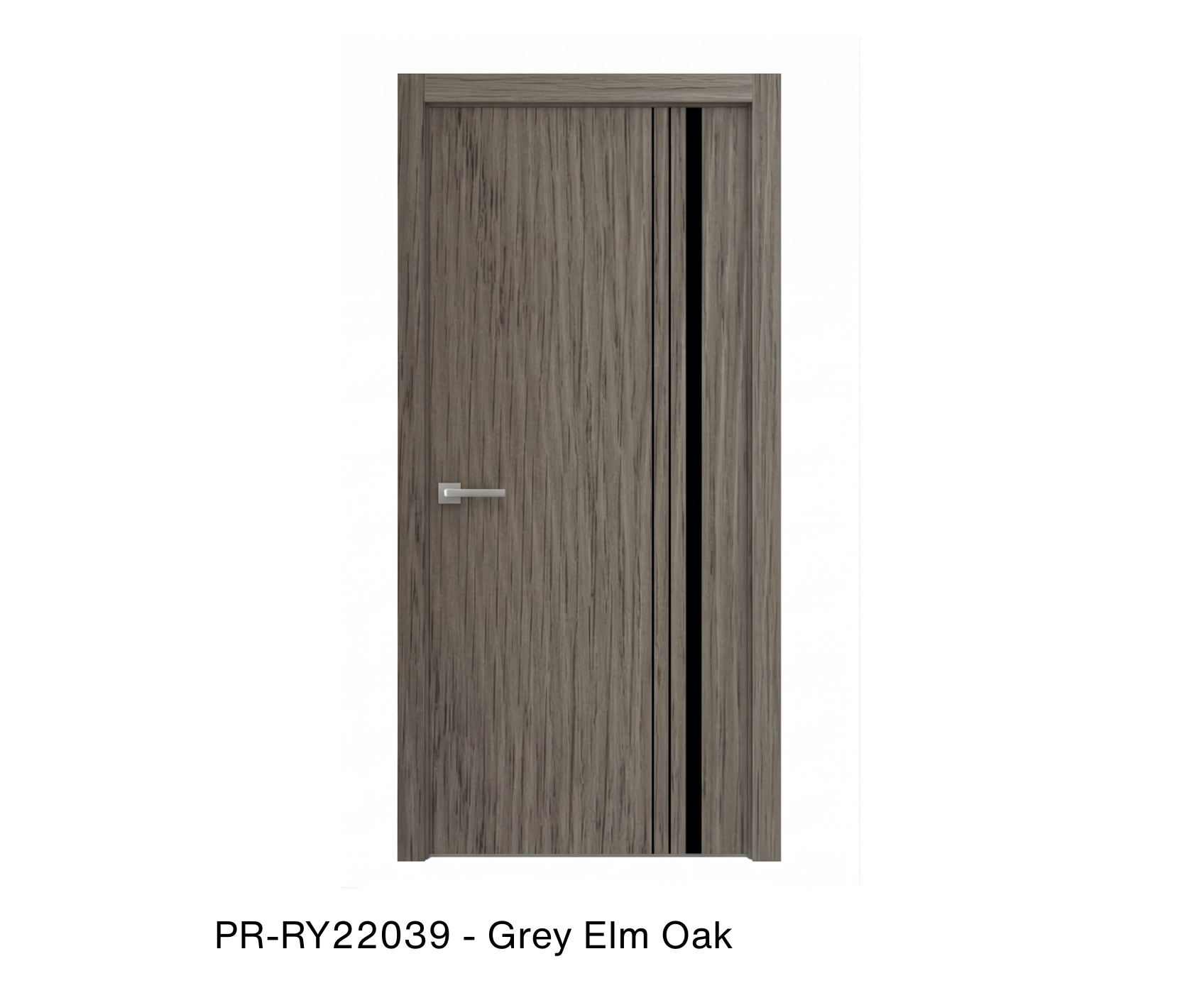 261295 - Single solid wood with honeycomb flush interior swing door