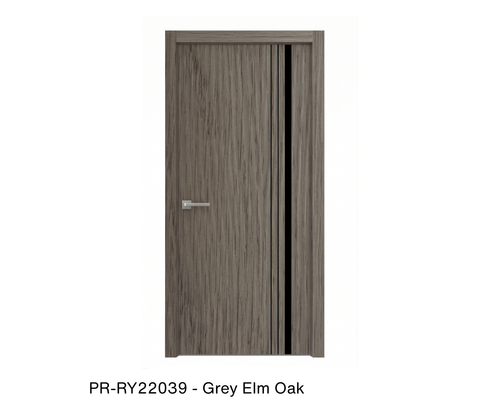 261295 - Single solid wood with honeycomb flush interior swing door