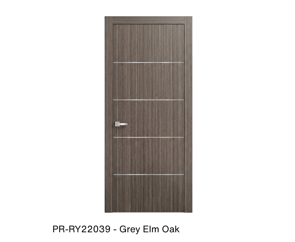 75606 - Single solid wood with honeycomb flush interior swing door
