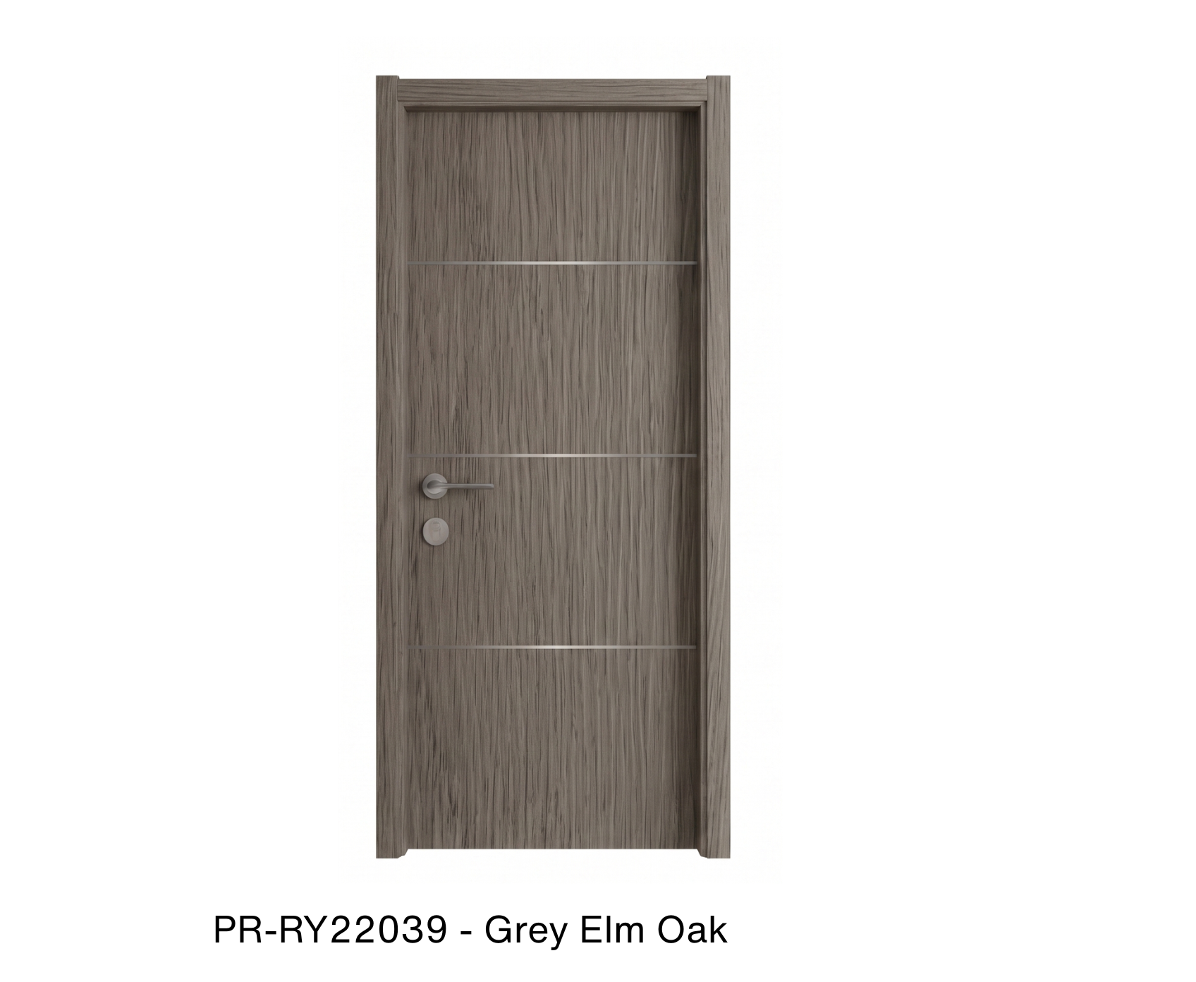 253975 - Single solid wood with honeycomb flush interior swing door