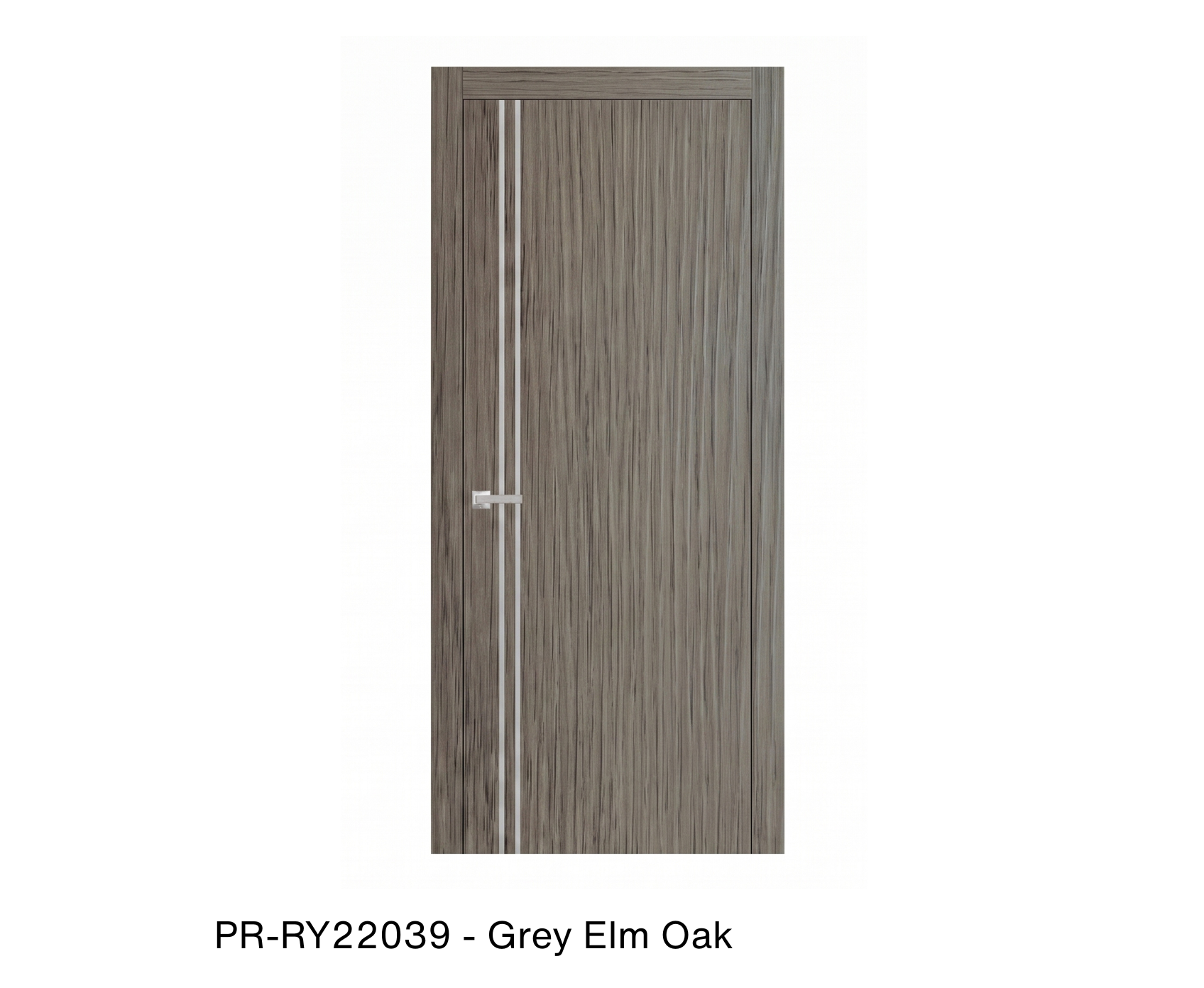 254498 - Single solid wood with honeycomb flush interior swing door