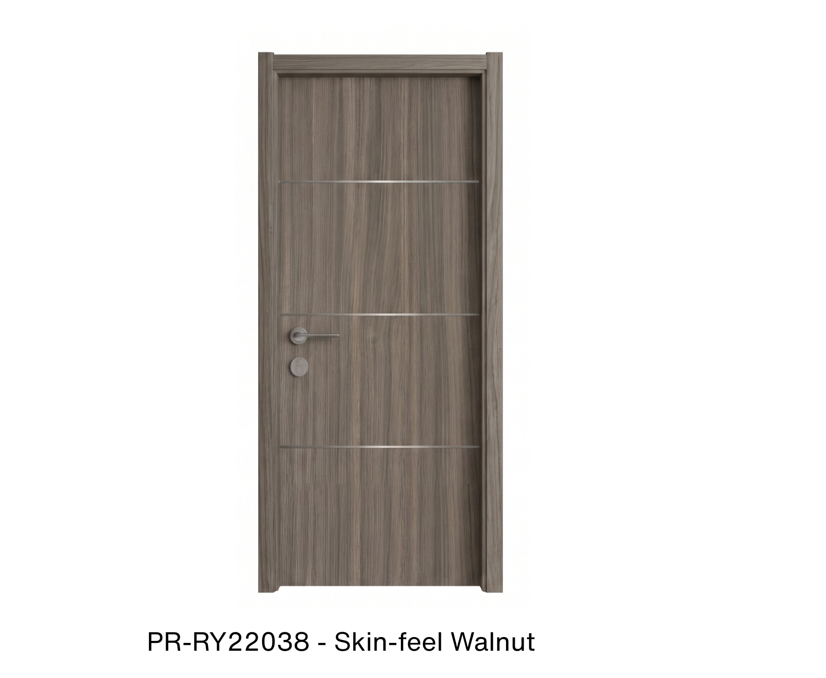 253975 - Single solid wood with honeycomb flush interior swing door