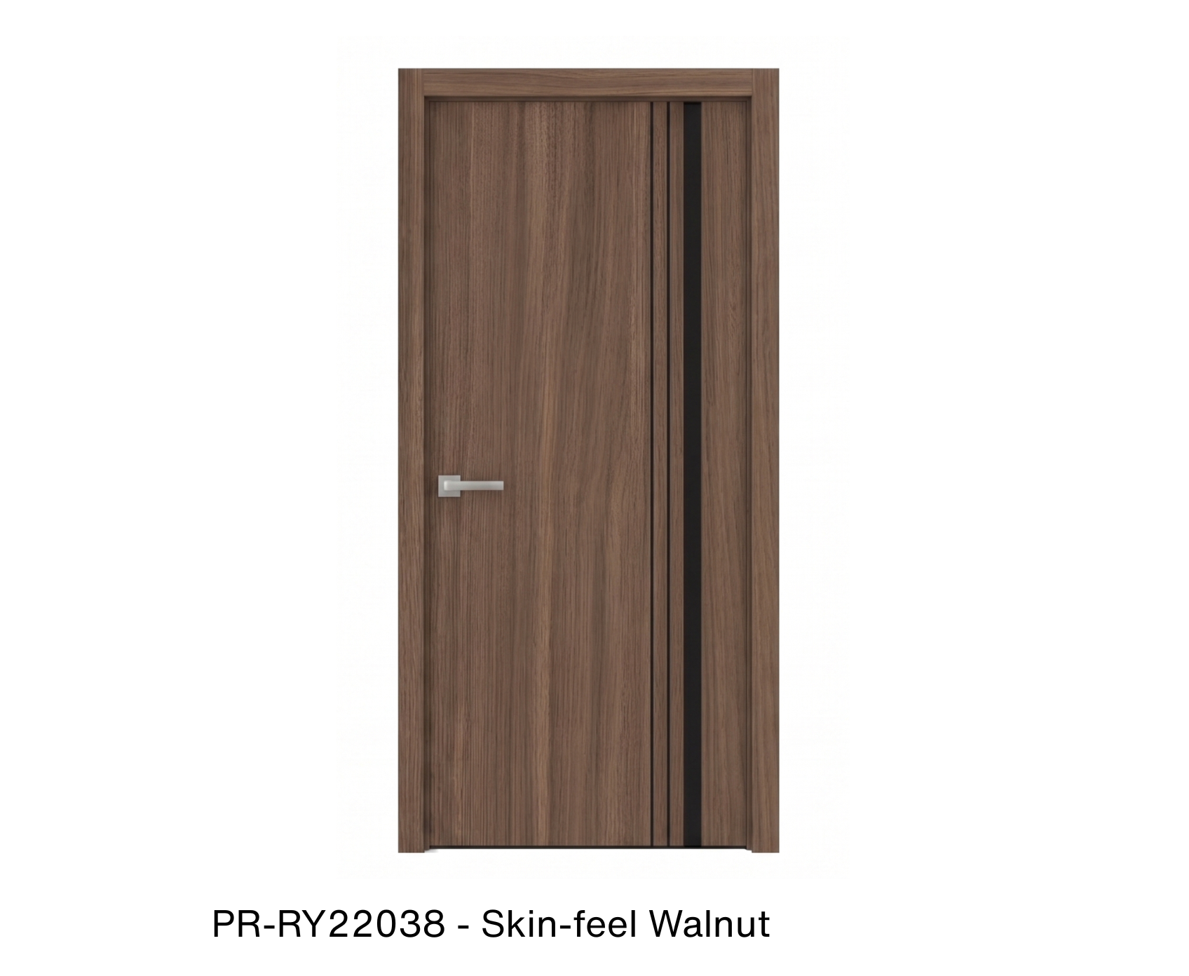 261295 - Single solid wood with honeycomb flush interior swing door