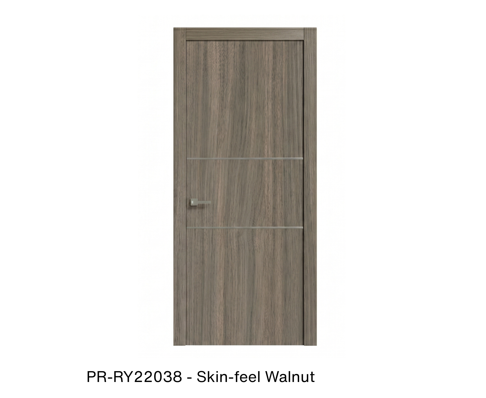 253975 - Single solid wood with honeycomb flush interior swing door