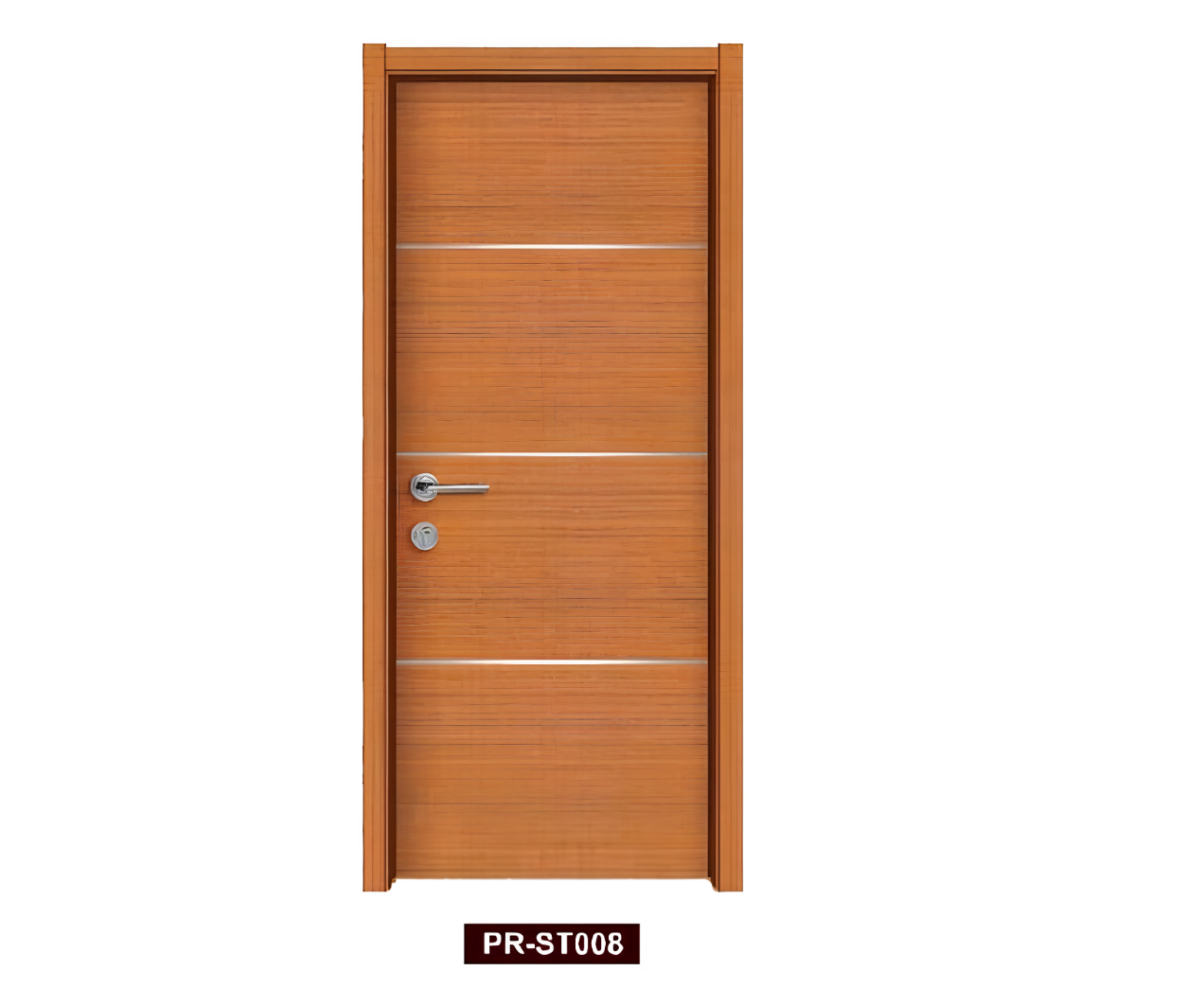 PRST008 - Single solid wood with honeycomb flush interior swing door