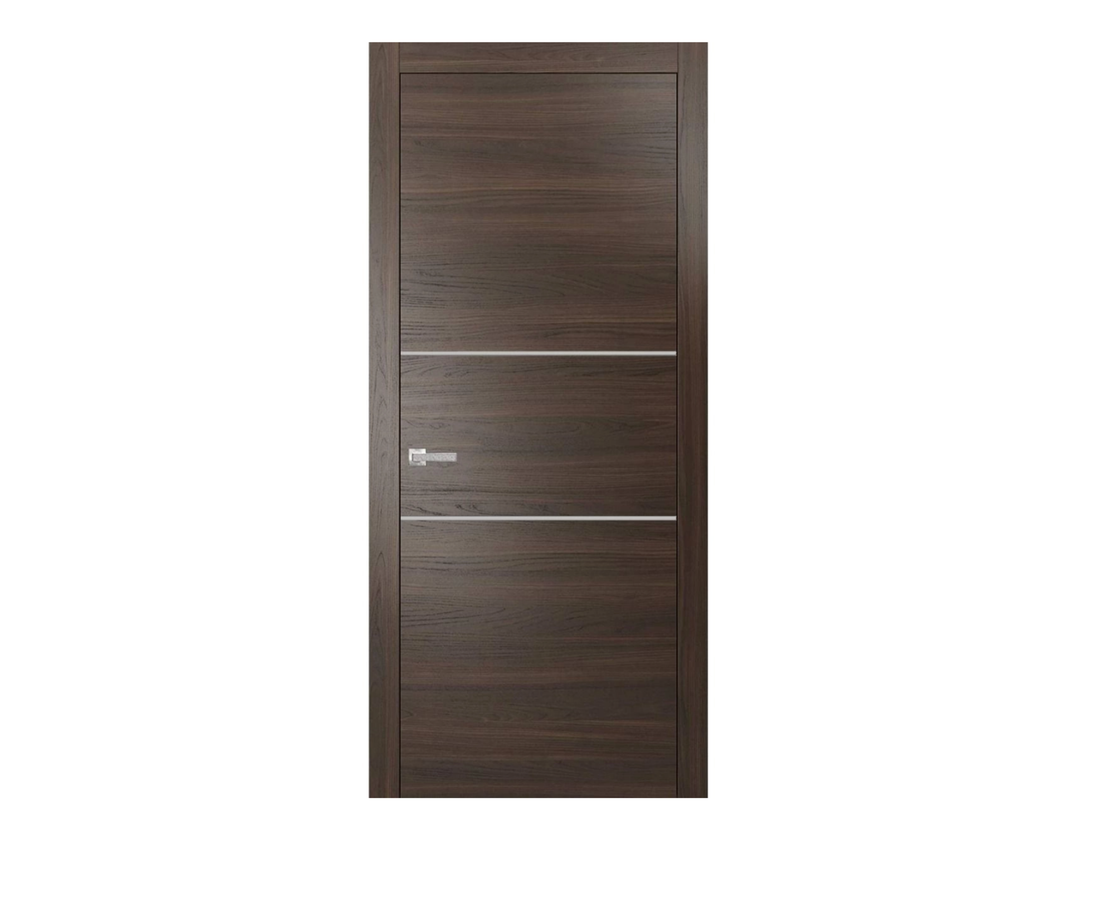 253975 - Single solid wood with honeycomb flush interior swing door