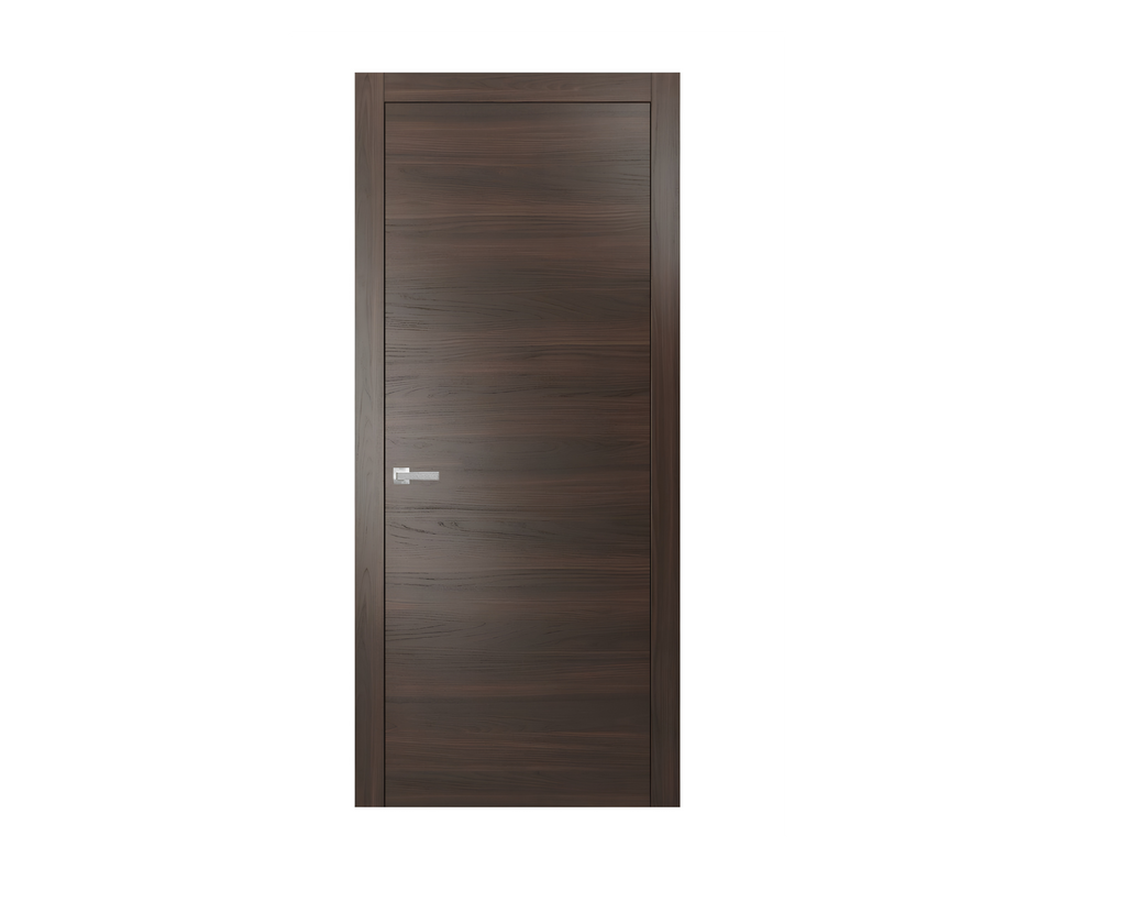 163377 - Single solid wood with honeycomb flush interior swing door