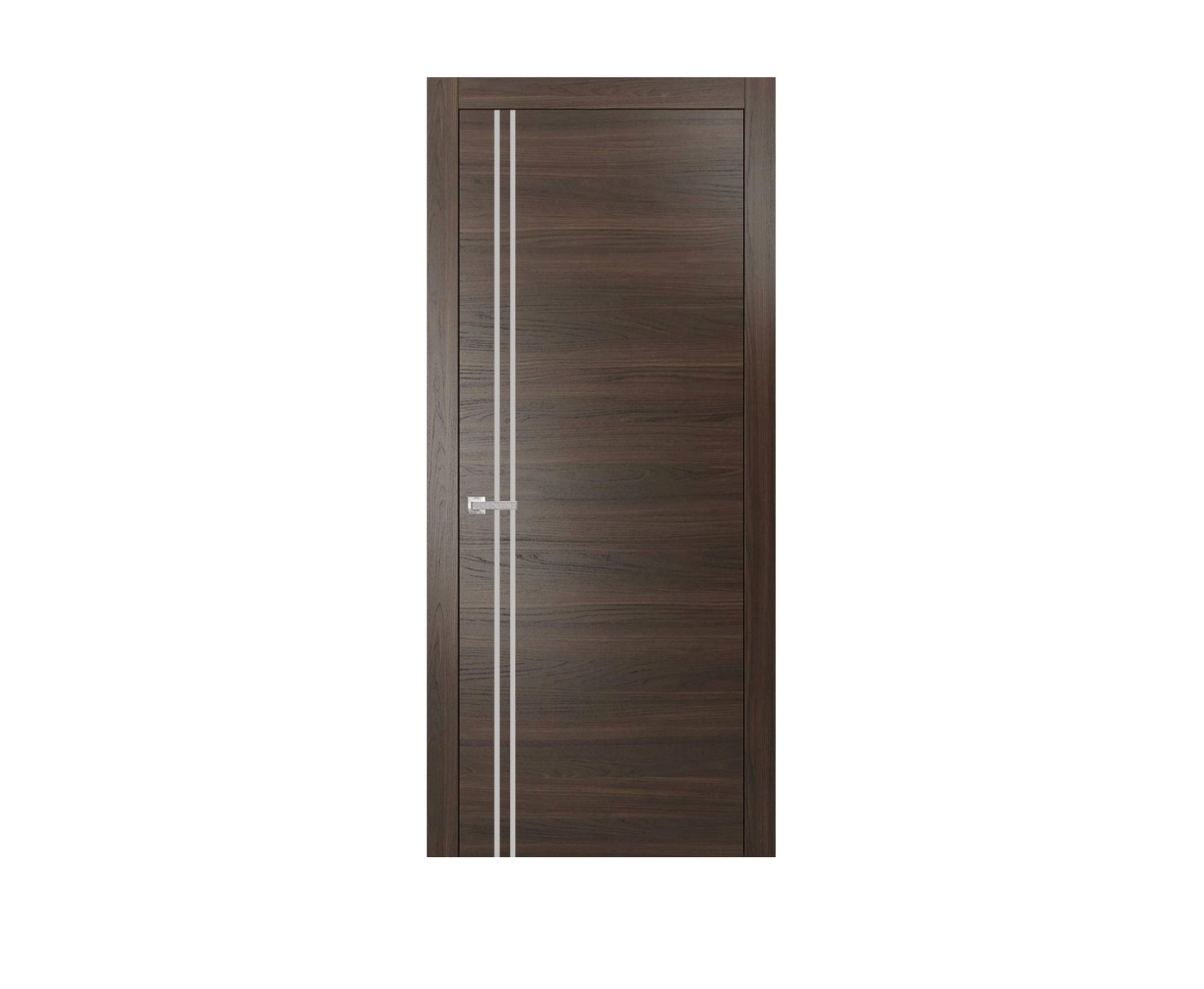 254498 - Single solid wood with honeycomb flush interior swing door